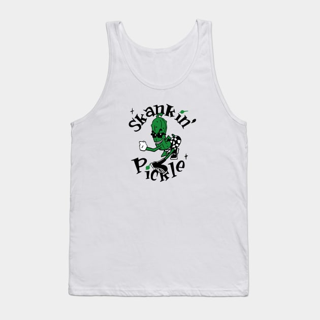 Skankin Pickle Dancing And Skankin Tank Top by jessihendri